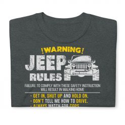 Jeep Rules Unisex T-Shirt-Jeep Active