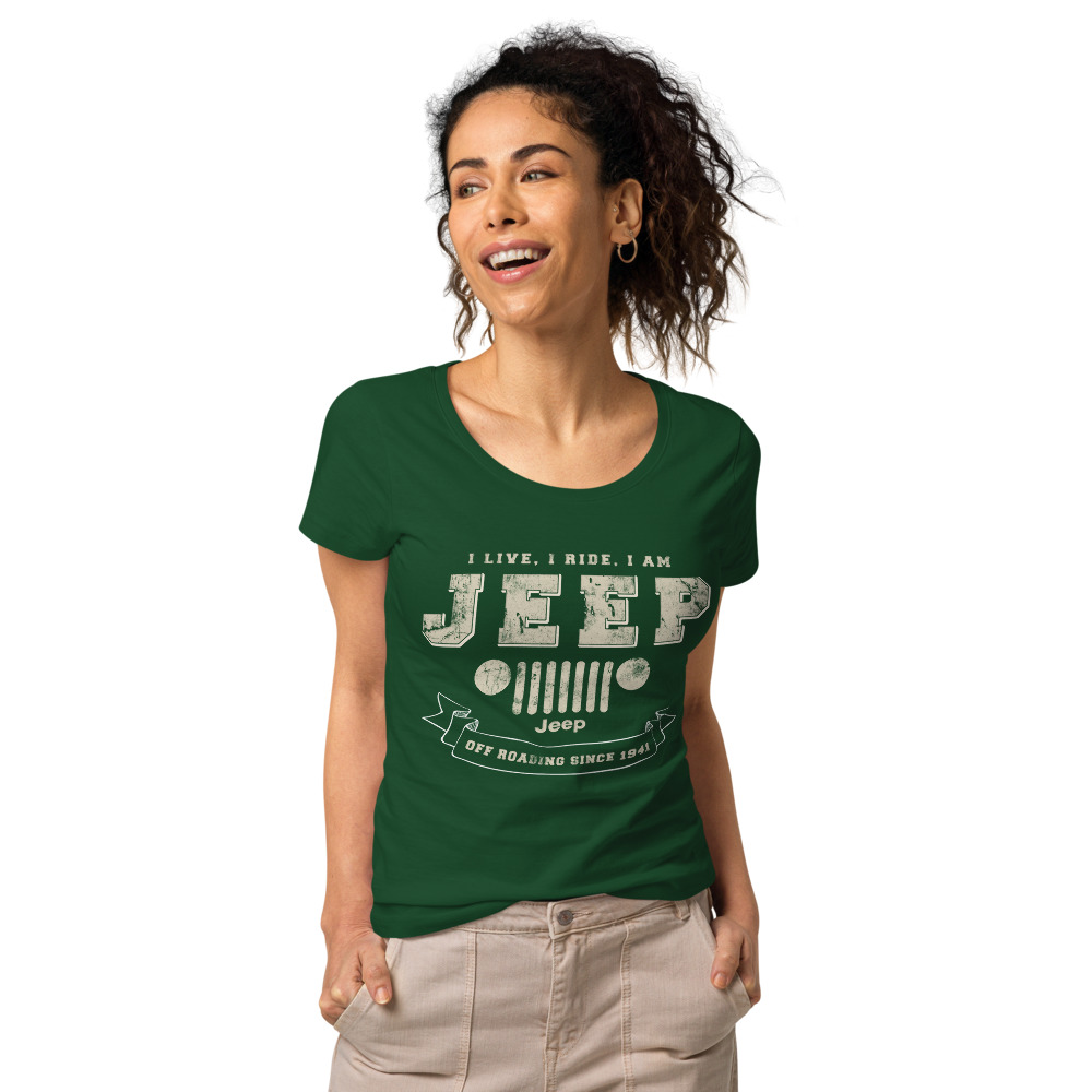 Jeep Women’s basic organic t-shirt-Jeep Active