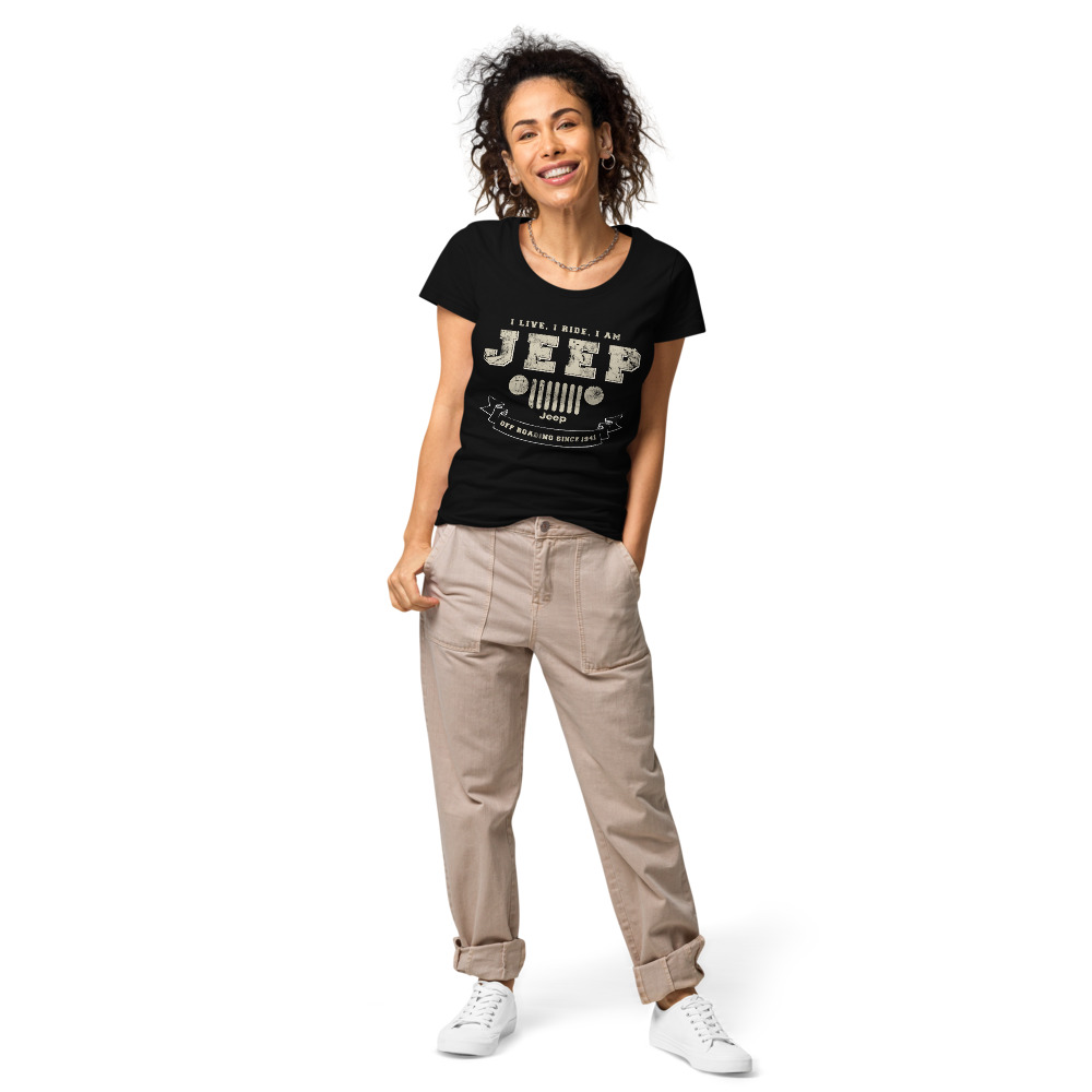 Jeep Women’s basic organic t-shirt-Jeep Active