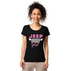 Jeep Girl Women’s basic organic t-shirt-Jeep Active
