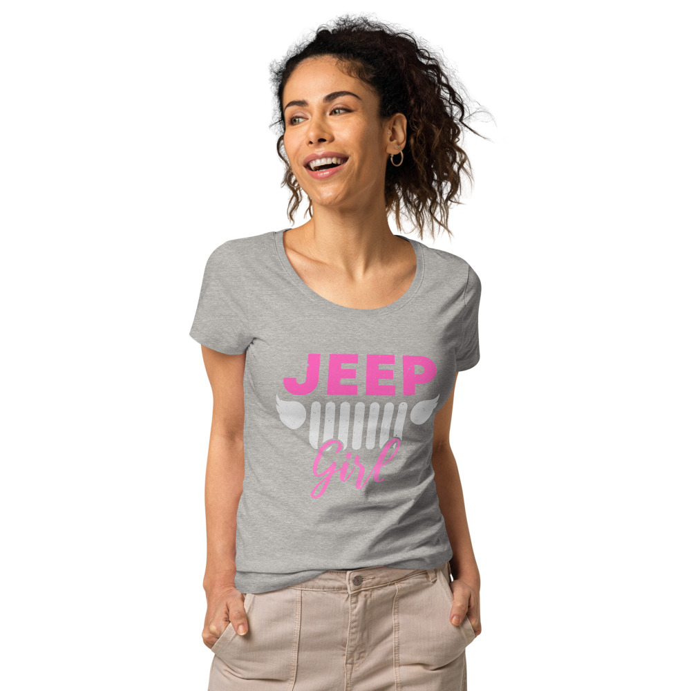 Jeep Girl Women’s basic organic t-shirt-Jeep Active