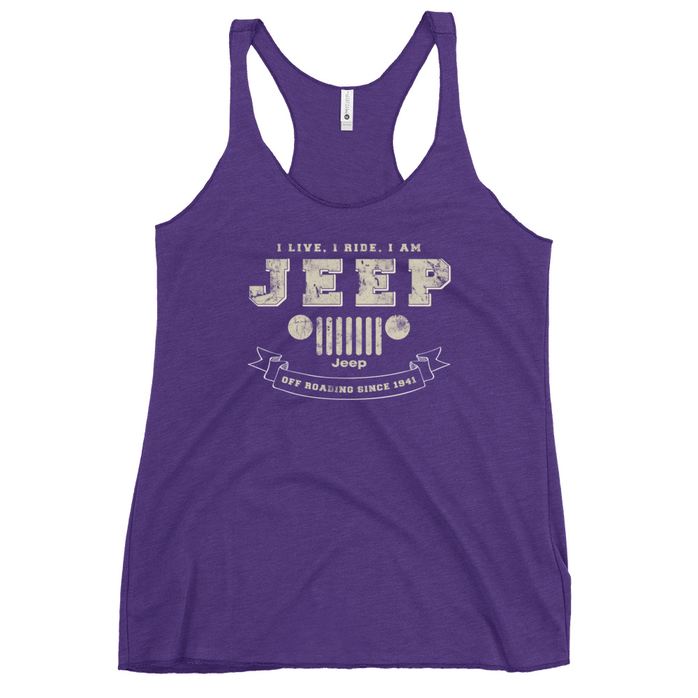 Jeep Women’s Racerback Tank-Jeep Active