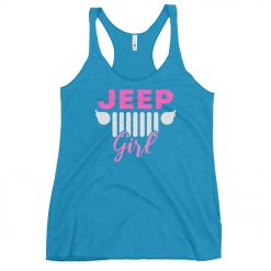 Jeep Girl Women’s Racerback Tank-Jeep Active