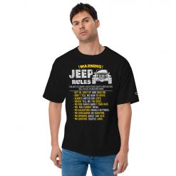 Jeep Rules Shirt Champion T-Shirt-Jeep Active