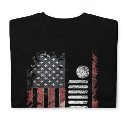 Jeep Shirt, American flag jeep Unisex T-Shirt-Jeep Active