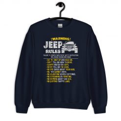 Jeep Rules Unisex Sweatshirt-Jeep Active