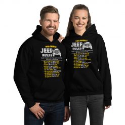 Jeep Rules Unisex Hoodie-Jeep Active