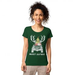 Jeep Christmas Shirt, Merry Jeepmas Women’s basic organic t-shirt-Jeep Active