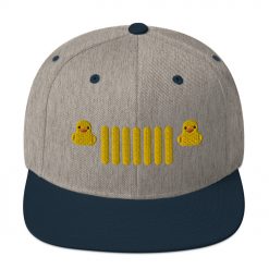 Jeep duck duck (Embroidered Snapback Cap) Duck jeep hat-Jeep Active