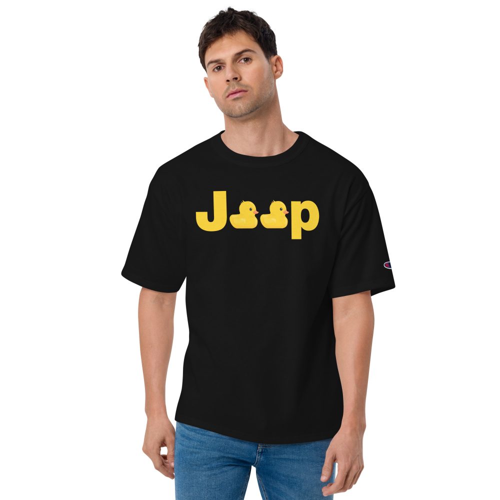 Jeep duck duck Shirt, Duck jeep Men’s Champion T-Shirt-Jeep Active