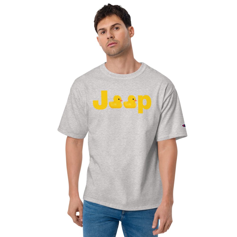 Jeep duck duck Shirt, Duck jeep Men’s Champion T-Shirt-Jeep Active