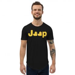 Jeep duck duck Shirt, Duck jeep Men’s Curved Hem T-Shirt-Jeep Active