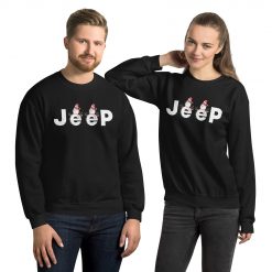 Jeep Christmas Shirt, Snowman jeep Unisex Sweatshirt-Jeep Active