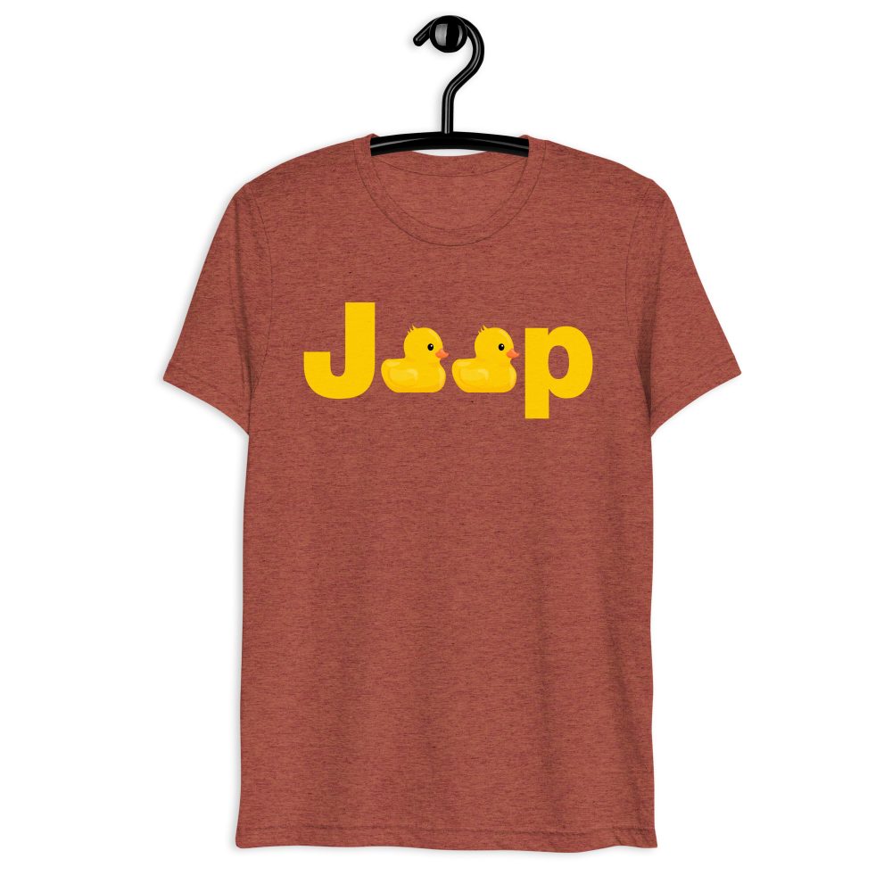 Jeep duck duck Shirt, Duck jeep Tri-blend T-Shirt-Jeep Active