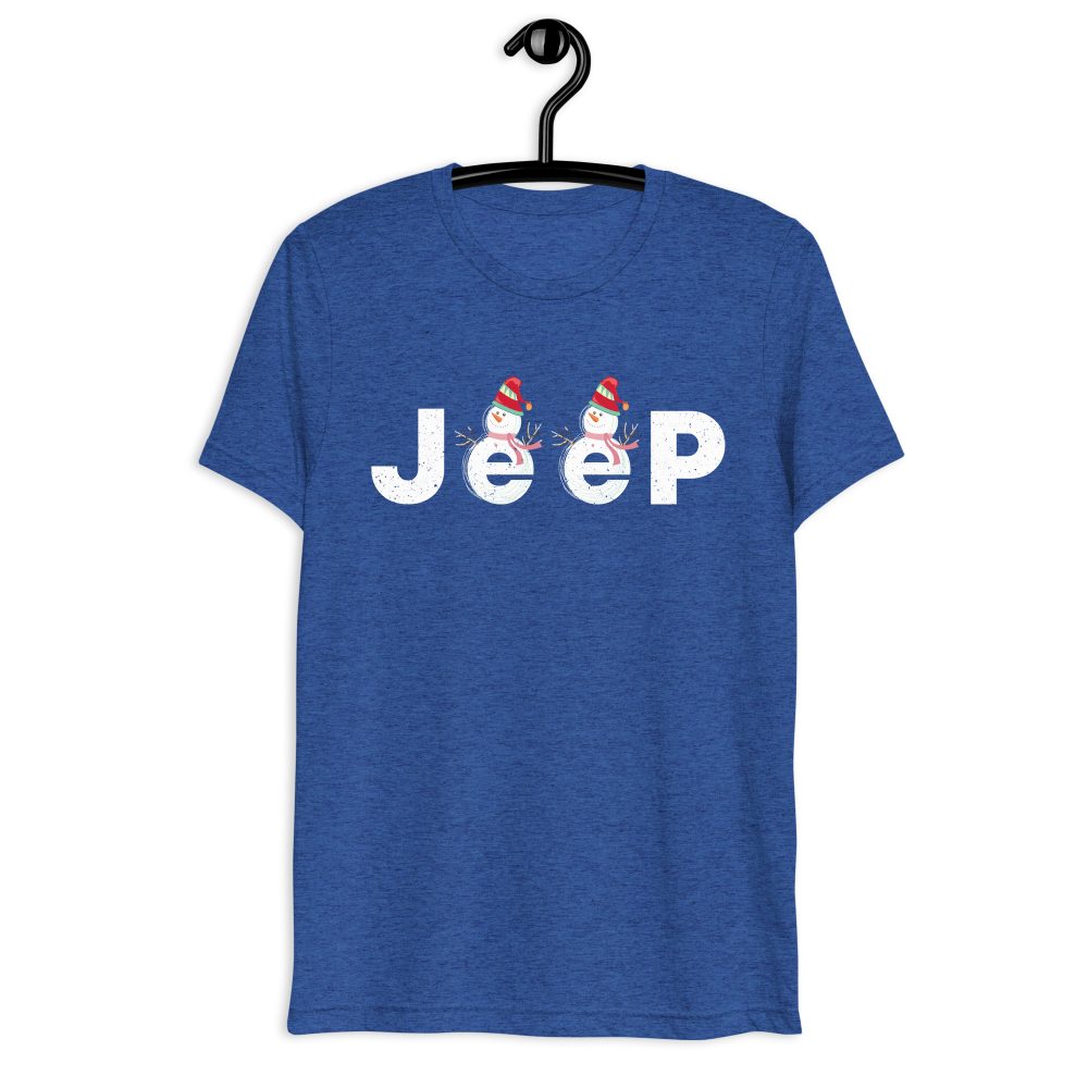 Jeep Christmas Shirt, Snowman jeep t-shirt-Jeep Active