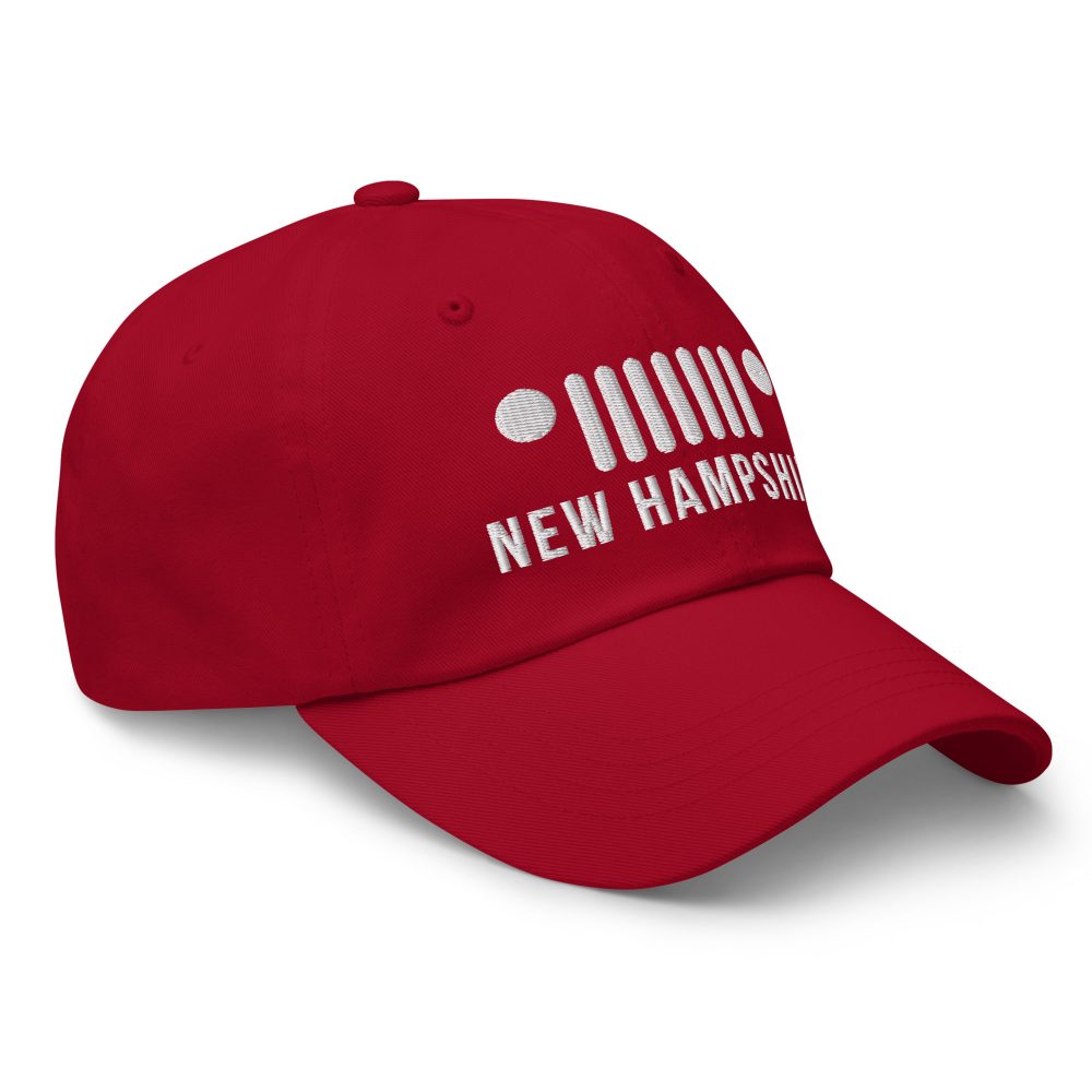 Jeep New Hampshire Hat (Embroidered Dad Cap) Jeep hats for men and woman, Gorras jeep-Jeep Active