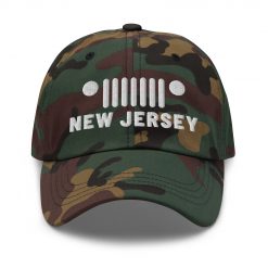 Jeep New Jersey Hat (Embroidered Dad Cap) Jeep hats for men and woman, Gorras jeep-Jeep Active