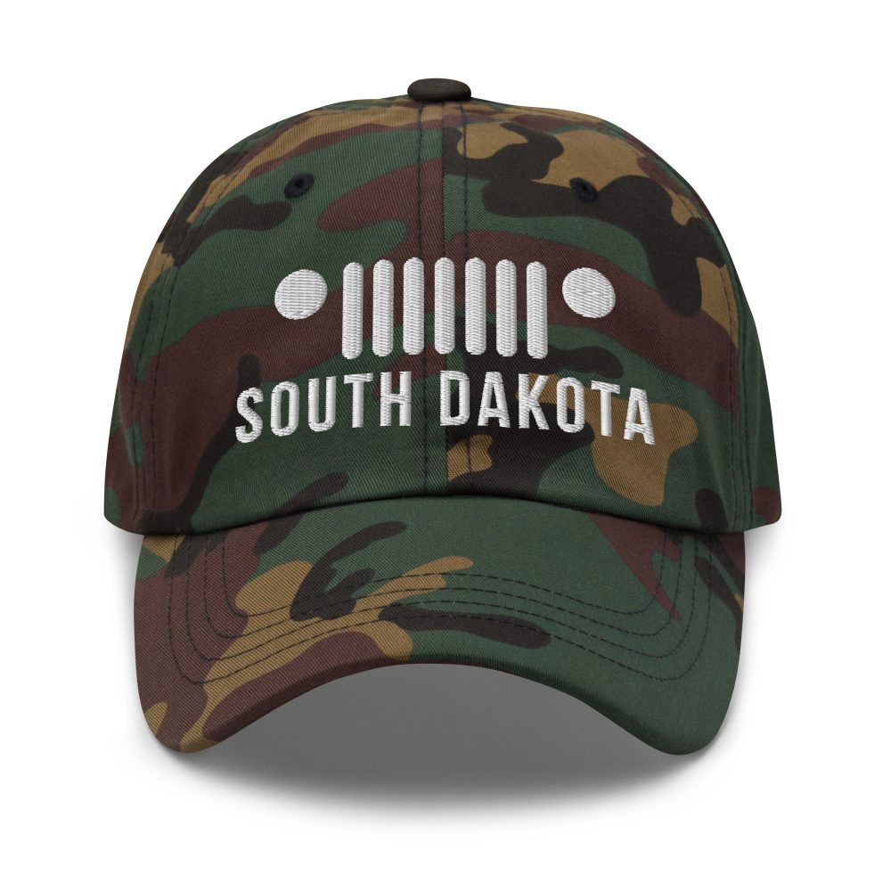 Jeep South Dakota Hat (Embroidered Dad Cap) Jeep hats for men and woman, Gorras jeep-Jeep Active