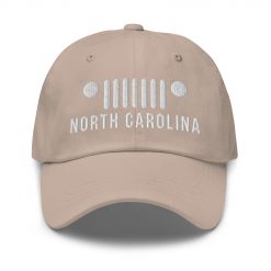 Jeep North Carolina Hat (Embroidered Dad Cap) Jeep hats for men and woman, Gorras jeep-Jeep Active