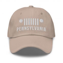 Jeep Pennsylvania Hat (Embroidered Dad Cap) Jeep hats for men and woman, Gorras jeep-Jeep Active