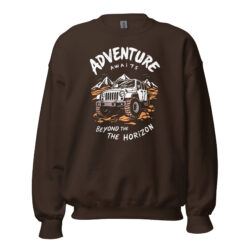 unisex crew neck sweatshirt dark chocolate front 69e939e685f74.jpg