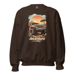 unisex crew neck sweatshirt dark chocolate front 69ec964fed04b.jpg