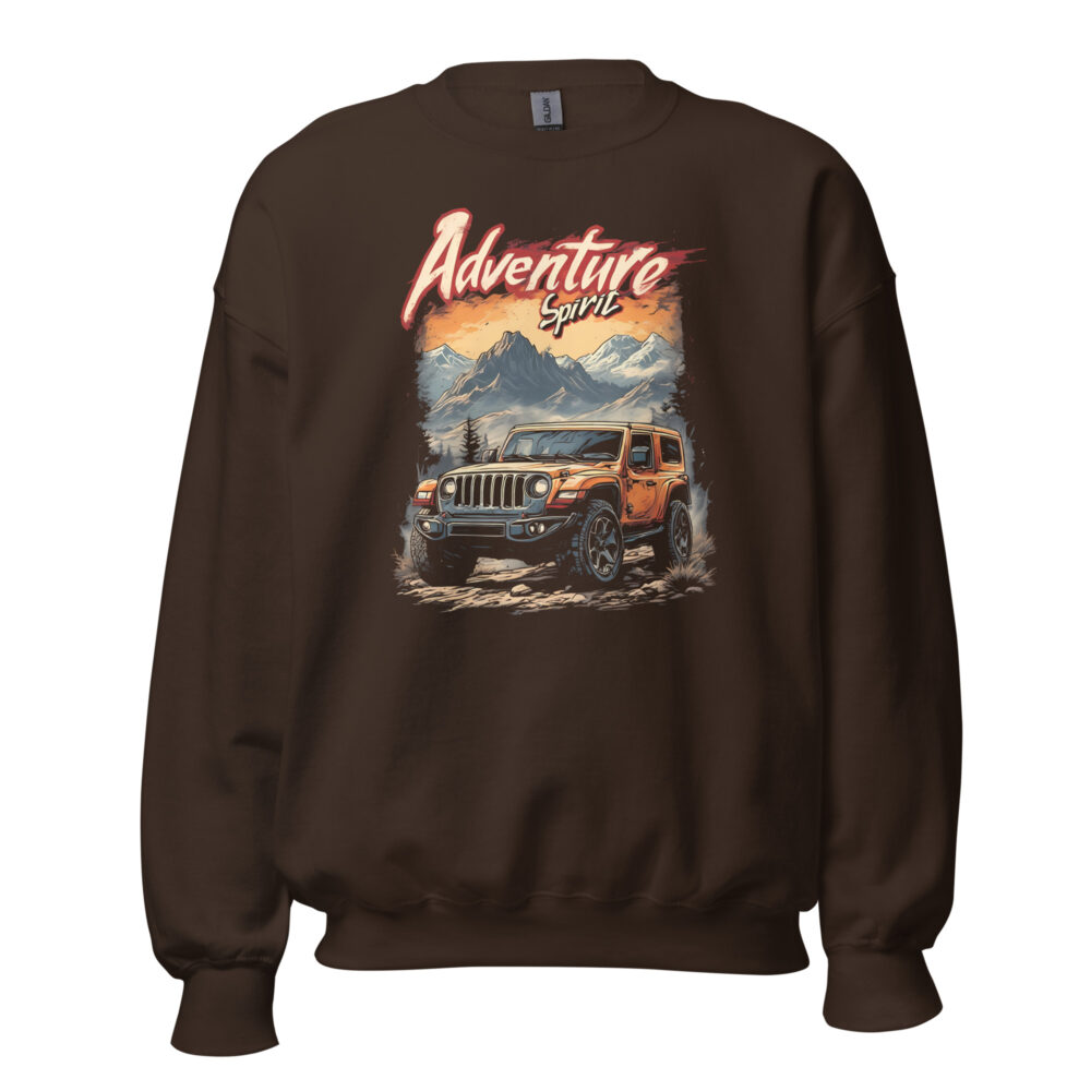 unisex crew neck sweatshirt dark chocolate front 69ecacb33ddb6.jpg