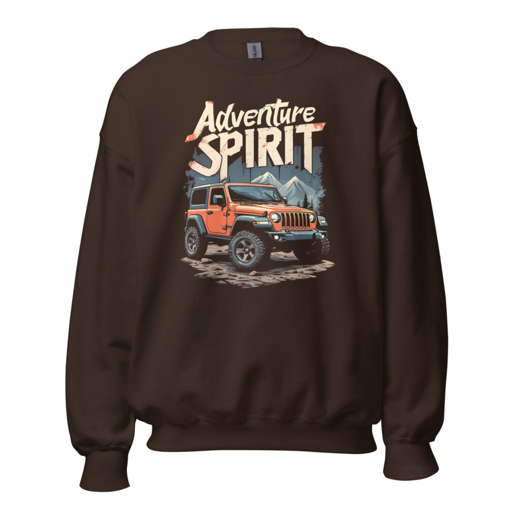 unisex crew neck sweatshirt dark chocolate front 69ef72ee21cf4.jpg