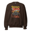 unisex crew neck sweatshirt dark chocolate front 69f0b16cd13f8.jpg