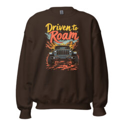 unisex crew neck sweatshirt dark chocolate front 69f0b16cd13f8.jpg