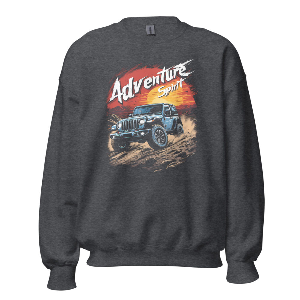 unisex crew neck sweatshirt dark heather front 69f20db71366f.jpg