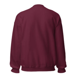 unisex crew neck sweatshirt maroon back 69edfbf2d9819.jpg
