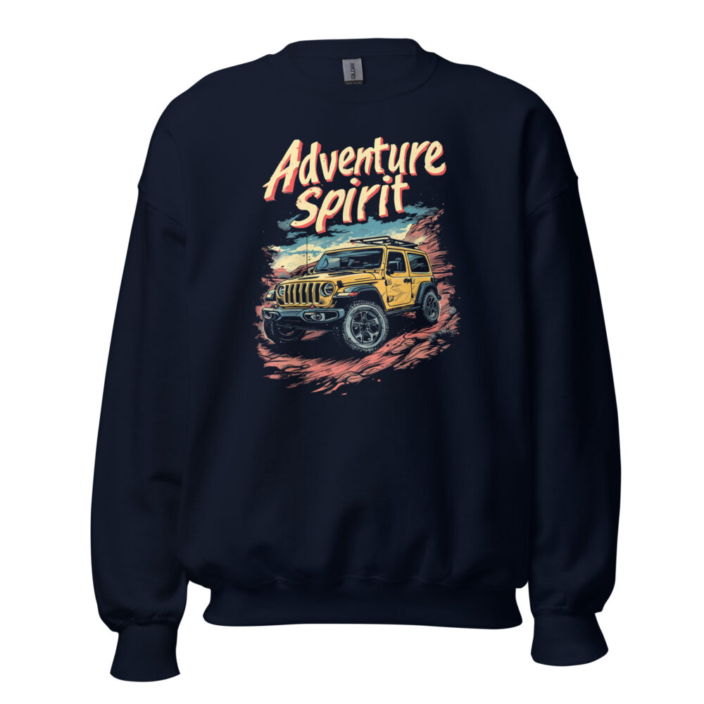 unisex crew neck sweatshirt navy front 69f3441c2d6bd.jpg
