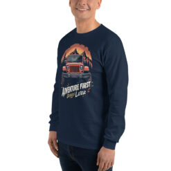 unisex long sleeve shirt navy left front 69e69fc96025d.jpg