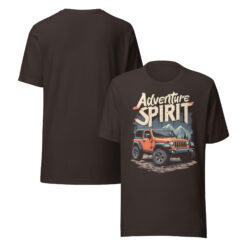 unisex staple t shirt brown front and back 69ef7befe3860.jpg