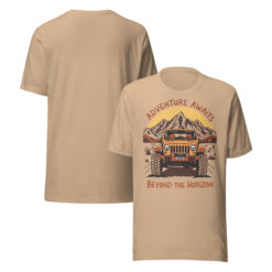 unisex staple t shirt tan front and back 69e8b4bf868a9.jpg