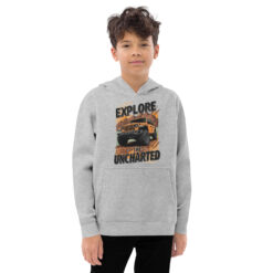 kids fleece hoodie athletic heather front 69fc6db54f6c2.jpg