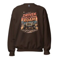 unisex crew neck sweatshirt dark chocolate front 69f514013907d.jpg