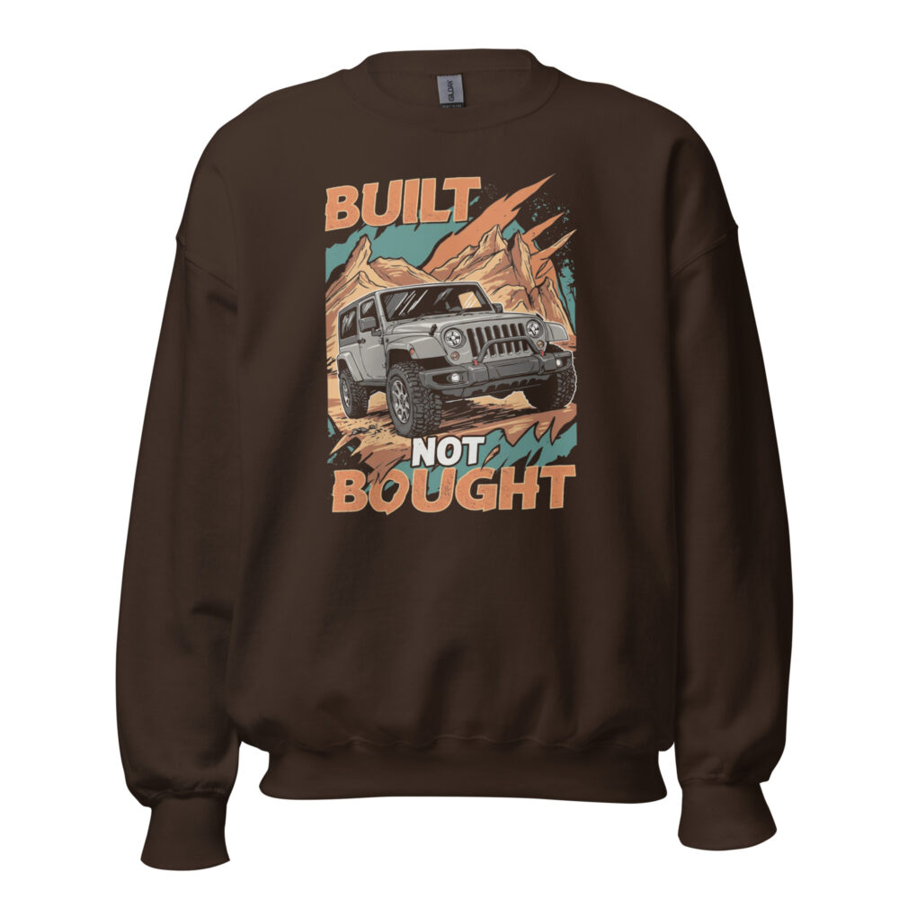 unisex crew neck sweatshirt dark chocolate front 69fb2db8f3e45.jpg