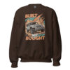 unisex crew neck sweatshirt dark chocolate front 69fb2db8f3e45.jpg