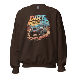 unisex crew neck sweatshirt dark chocolate front 69fb6bcf0246c.jpg