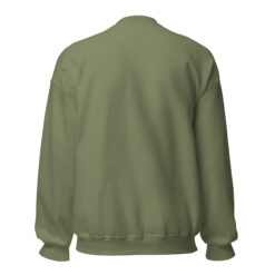 unisex crew neck sweatshirt military green back 6a02363077ef8.jpg