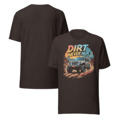unisex staple t shirt brown front and back 69fb6f25d70ba.jpg