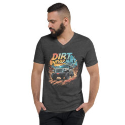 unisex v neck tee dark grey heather front 69fb6e8418e2c.jpg