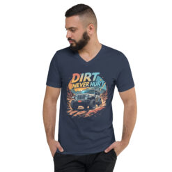 unisex v neck tee navy front 69fb6e841661a.jpg