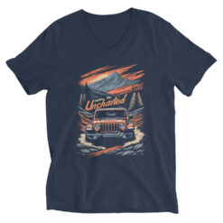 unisex v neck tee navy front 6a10a1c2c8814.jpg