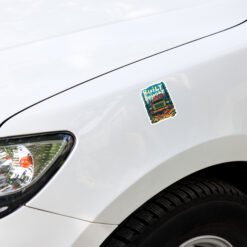 Built Not Bought - Yellow 4X4 Trail Rig Off-Road Sticker - Image 3