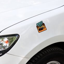 Dirt Never Hurt - Yellow 4X4 Overland Rig Sticker - Image 3