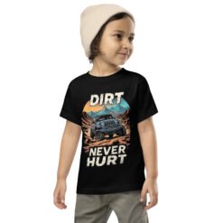 Dirt Never Hurt - Mini Crawler 4X4 Toddler Tee - Image 1