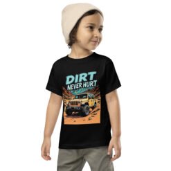 Dirt Never Hurt - Mini Sand 4X4 Crawler Toddler Tee - Image 1
